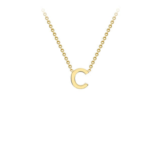 Gold Initial Necklaces 9kt gold