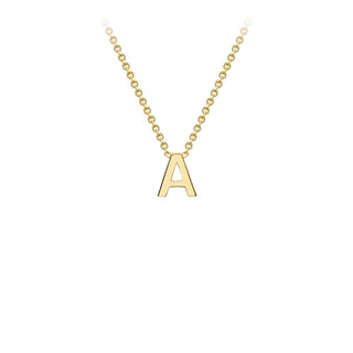 Gold Initial Necklaces 9kt gold