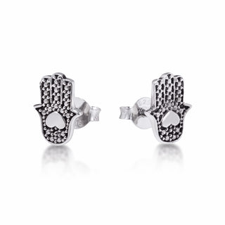 Hamsa hand earrings