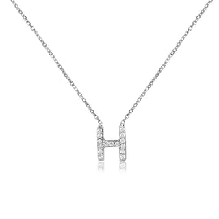 Mini Alphabet diamonte Necklaces