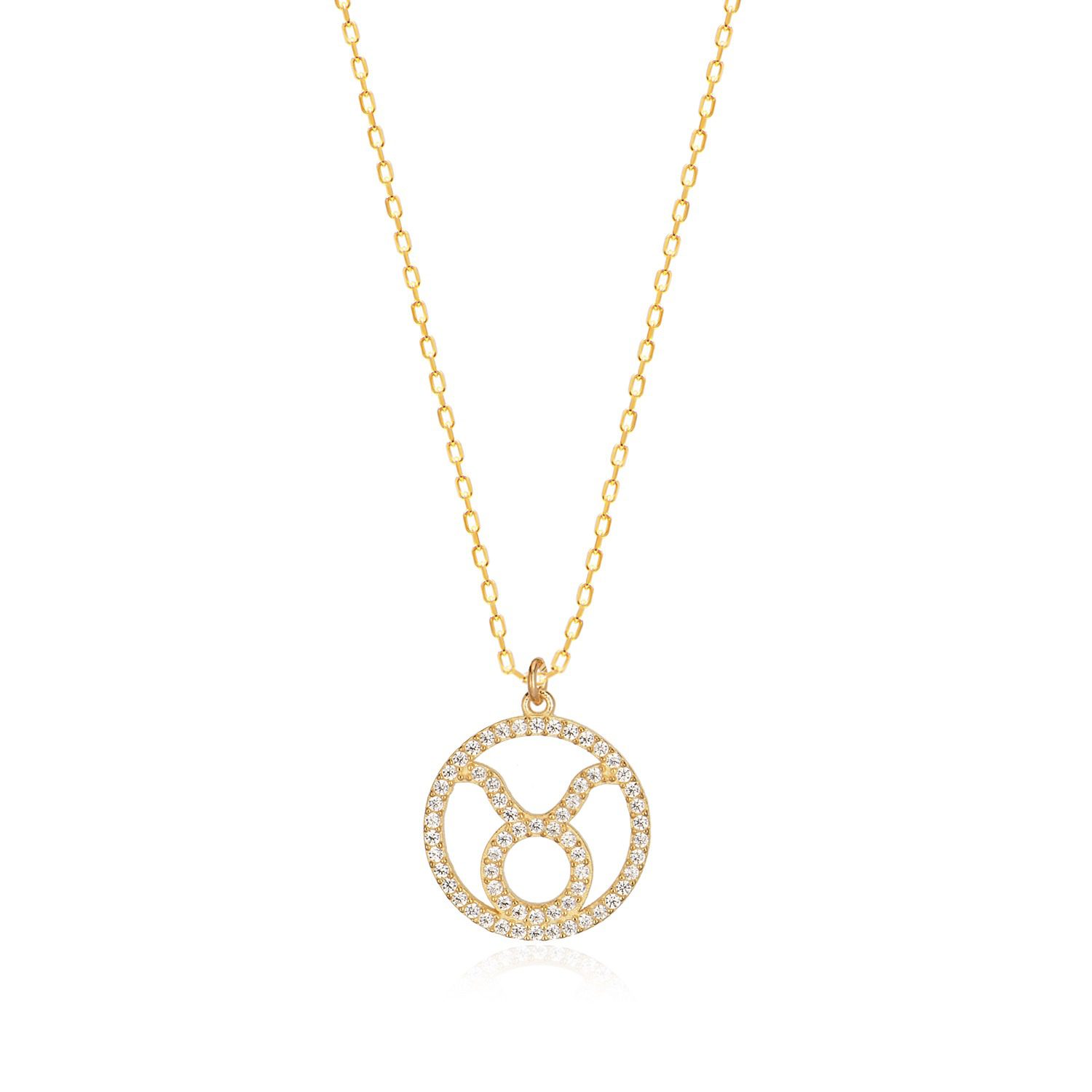 Taurus deals symbol necklace